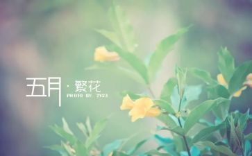 5月份演讲稿通用7篇