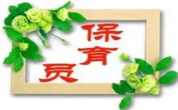 保育员工作总结个人总结7篇