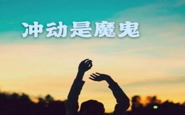 冲动的作文推荐8篇