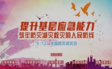 防灾减灾活动宣传总结8篇