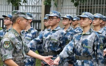 军训时的自我鉴定通用8篇