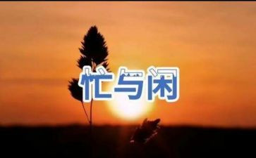 忙碌的我作文600字7篇