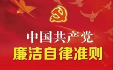 党员若干准则心得体会7篇